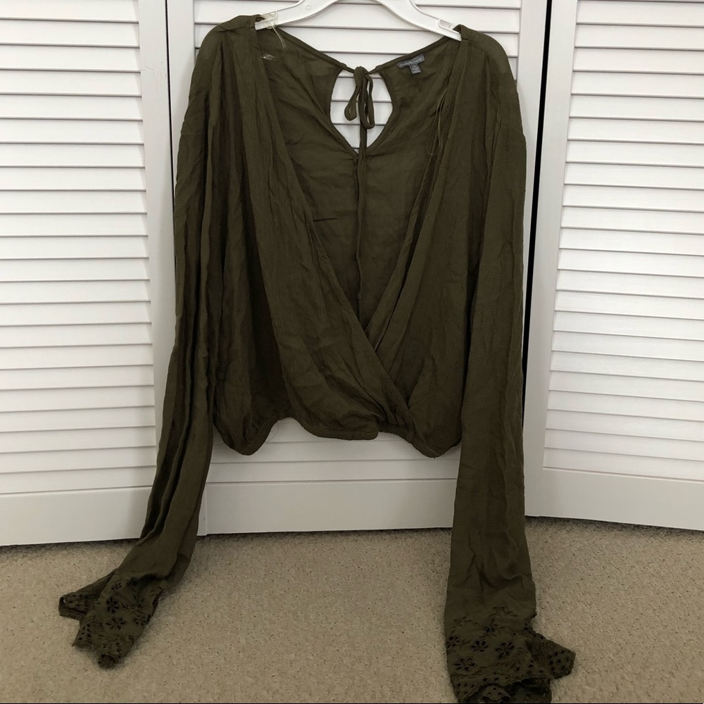 Surplice top